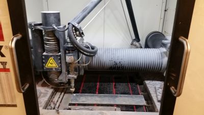 water jet setup